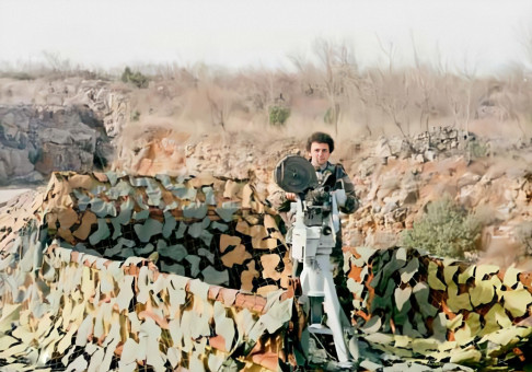 14. Položaji PZO u okolici zračne luke, 1991.