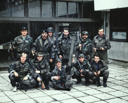 36. Odjeljenje 1. voda - škola Otočac 1991. g.