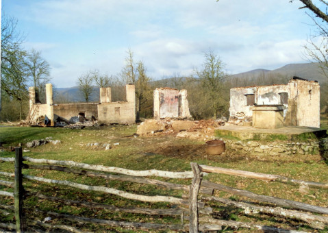 37. Ruševine u Novom Selu 1991. g.