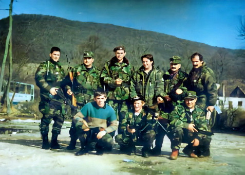 39. Dio krčkih boraca u Drenovom Klancu, studeni/prosinac 1991.