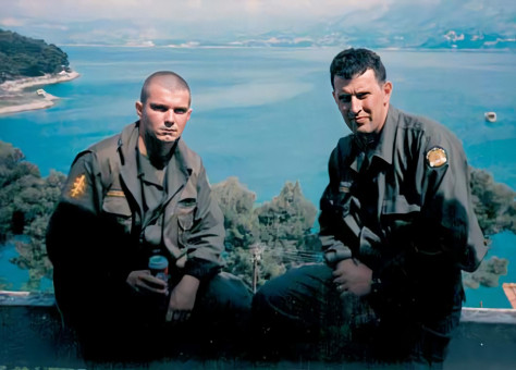 9. Damir Debelić (lijevo) i Nedjeljko Kosić u Cavtatu